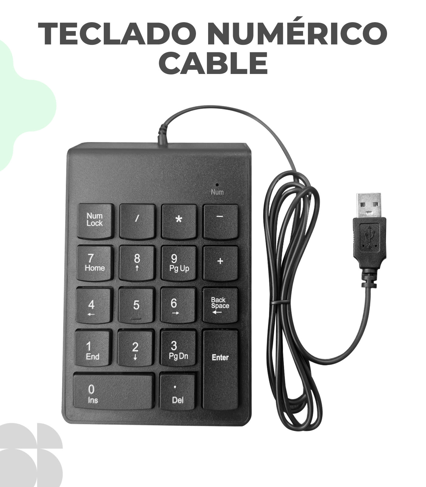 TECLADO NUMERICO - CABLE