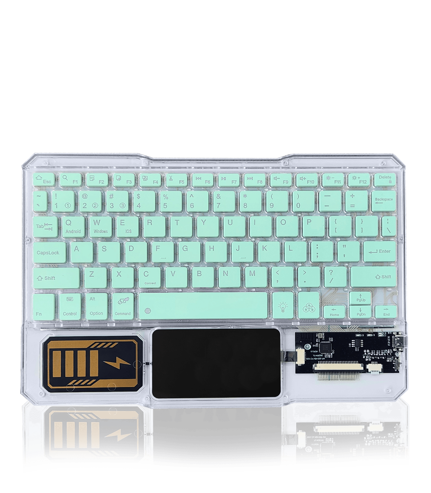 Teclado Transparente 10IN. - TECLADO TRANSPARENTE10 IN.GREEN