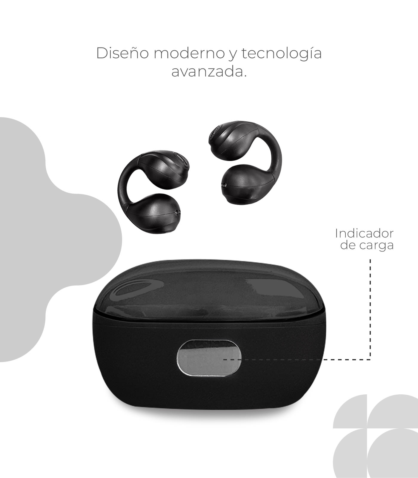 BLUETOOTH TWS GM50 BLACK