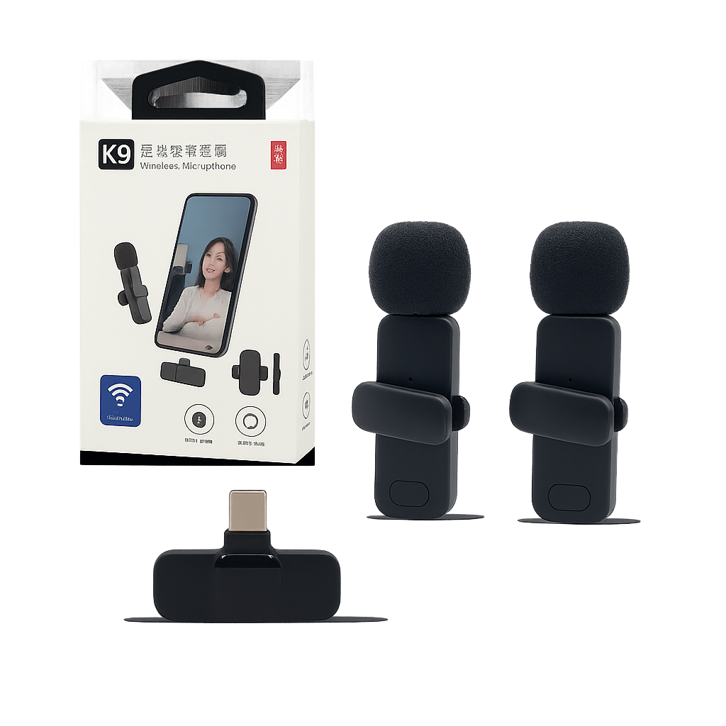 Micrófono Solapa Doble K9 Tipo C