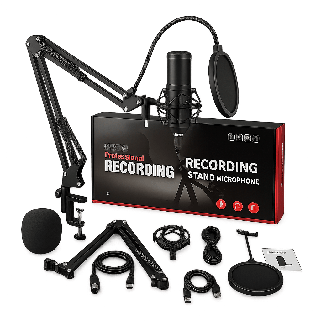 Professional Recording Stan Microphone  BM800+ USB