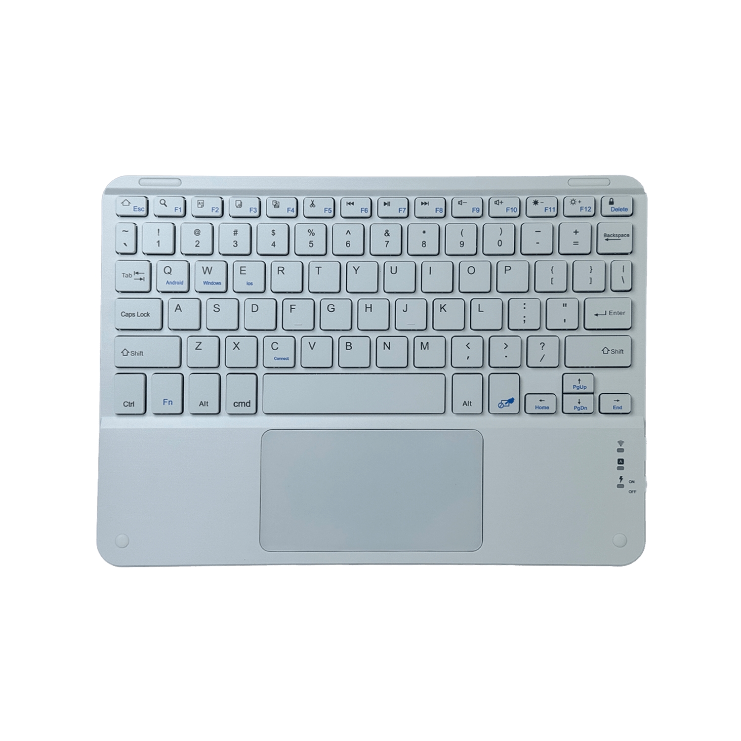 Teclado + Tank Pad 10IN - TECLADO+TANK PAD WHITE 10IN