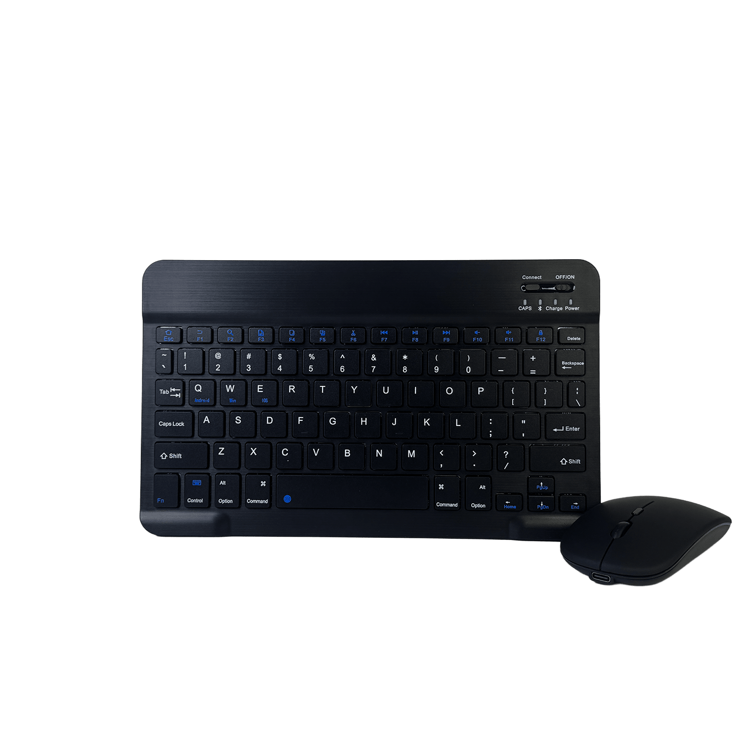 Teclado y Mouse Kit Inalámbrico - TECLADO Y MOUSE KIT INALAMBRICO NEGRO