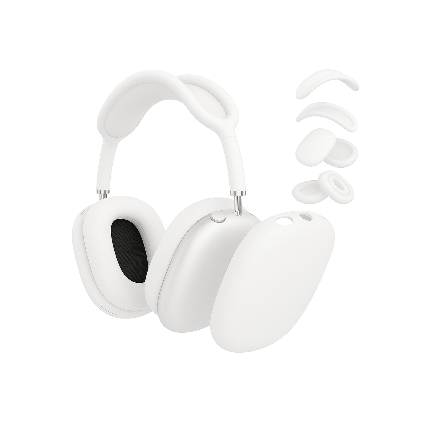 Set Protector AirPods Max - ACCESORIOS PARA DIADEMA BLANCO