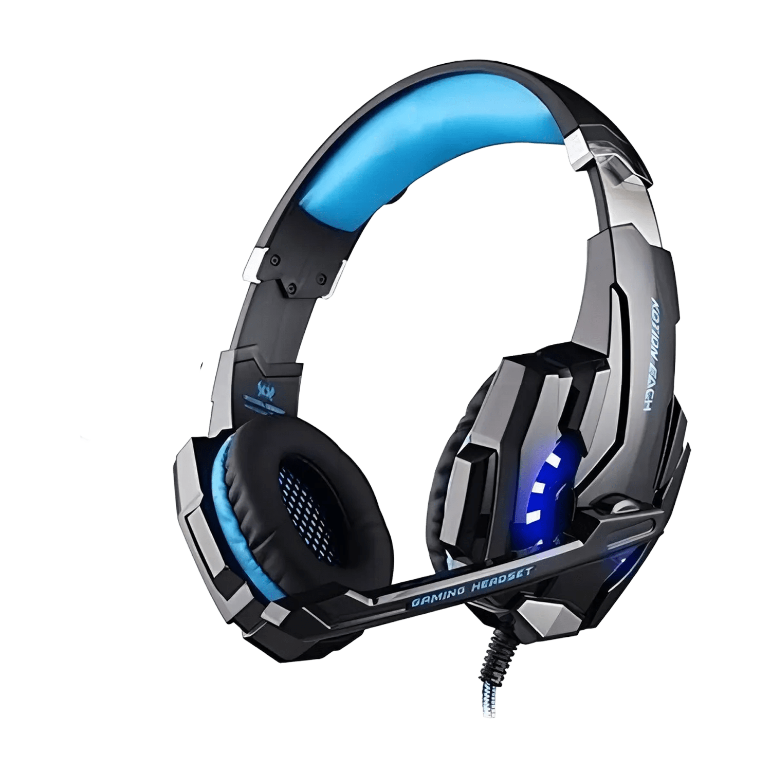 Diadema Gamer G9000 Pro Color con Micrófono - DIADEMA G9000 PRO AZUL-NEGRO