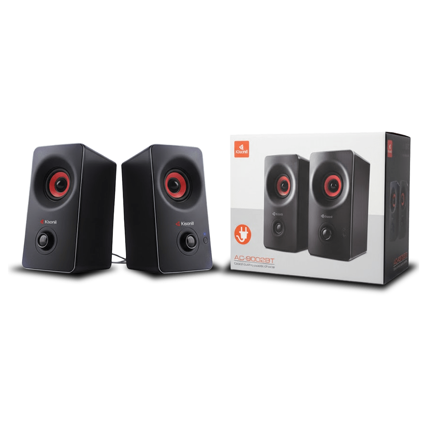 Parlante Doble AC-9002BT - PARLANTE PC AC-9002BT