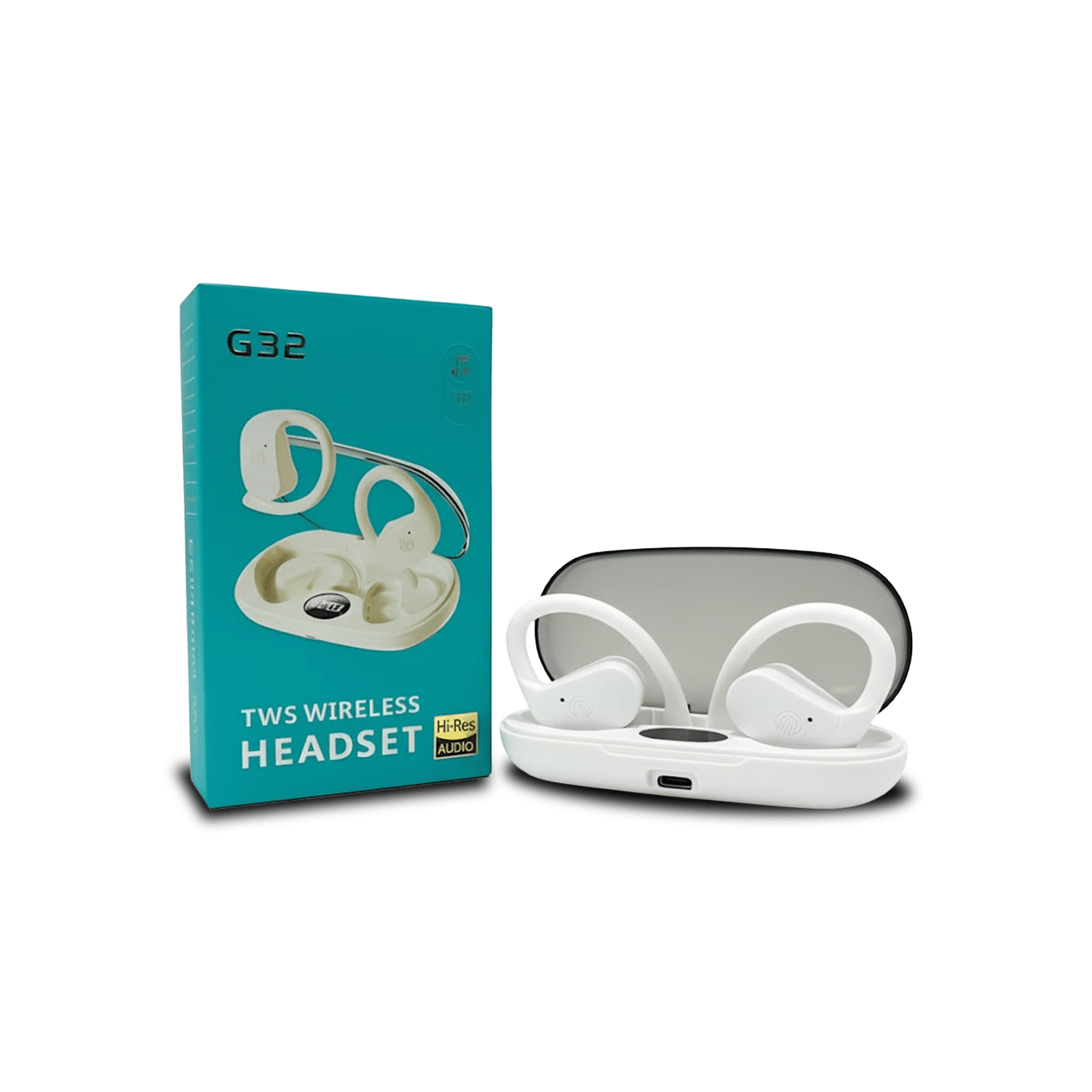 Bluetooth TWS G32 - BLUETOOTH TWS G32 WHITE