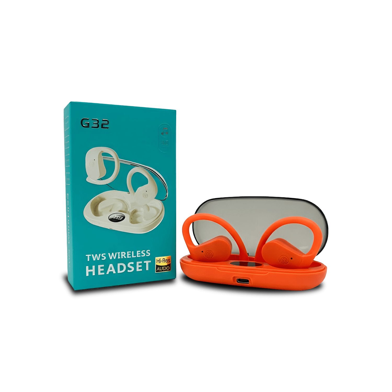 Bluetooth TWS G32 - BLUETOOTH TWS G32 ORANGE