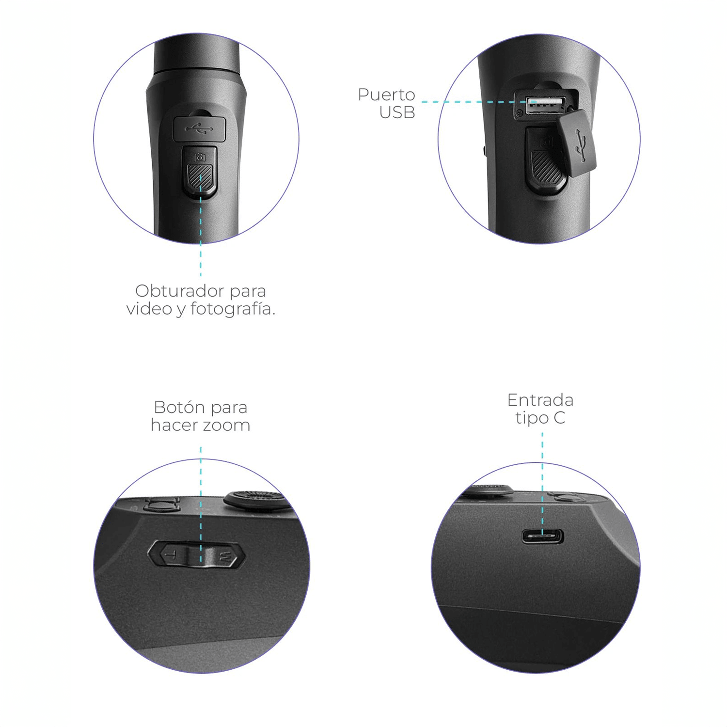 ESTABILIZADOR 3 AXIS F10 PRO