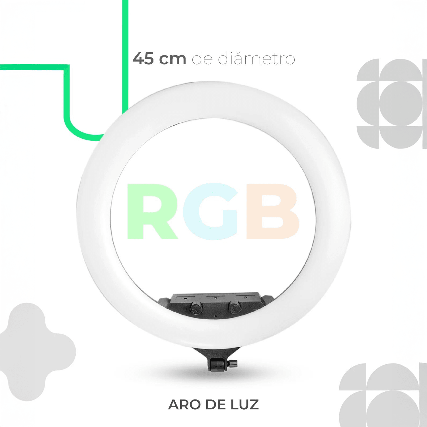 ARO DE LUZ ZB- F458 RGB