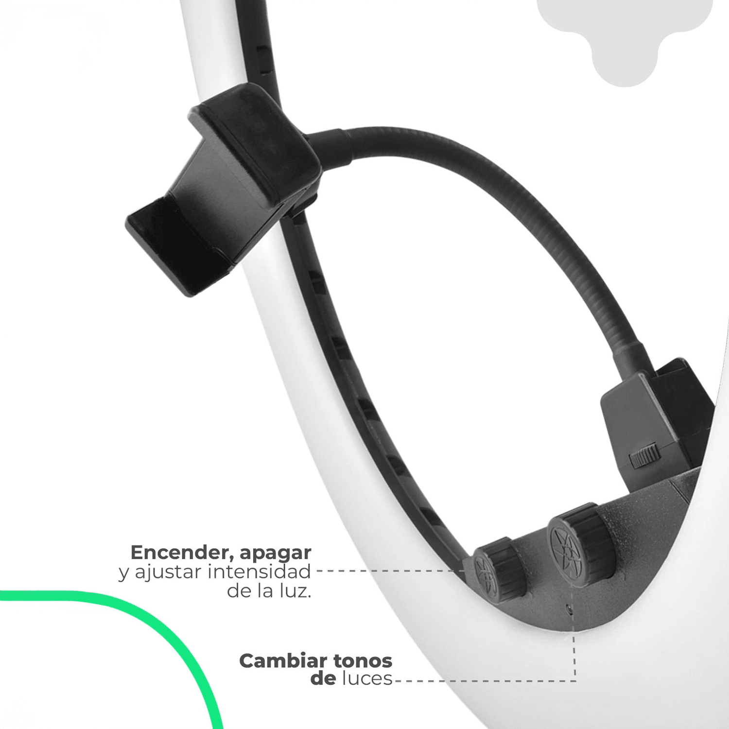 ARO DE LUZ RGB 56 CM