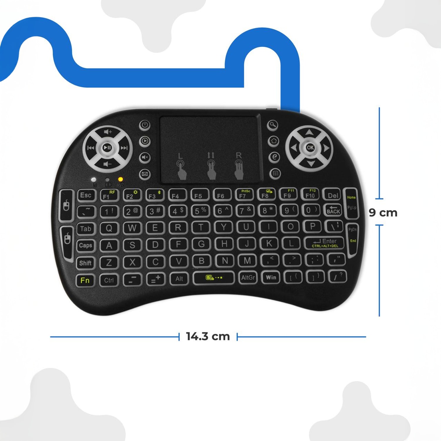 MINI TECLADO BT