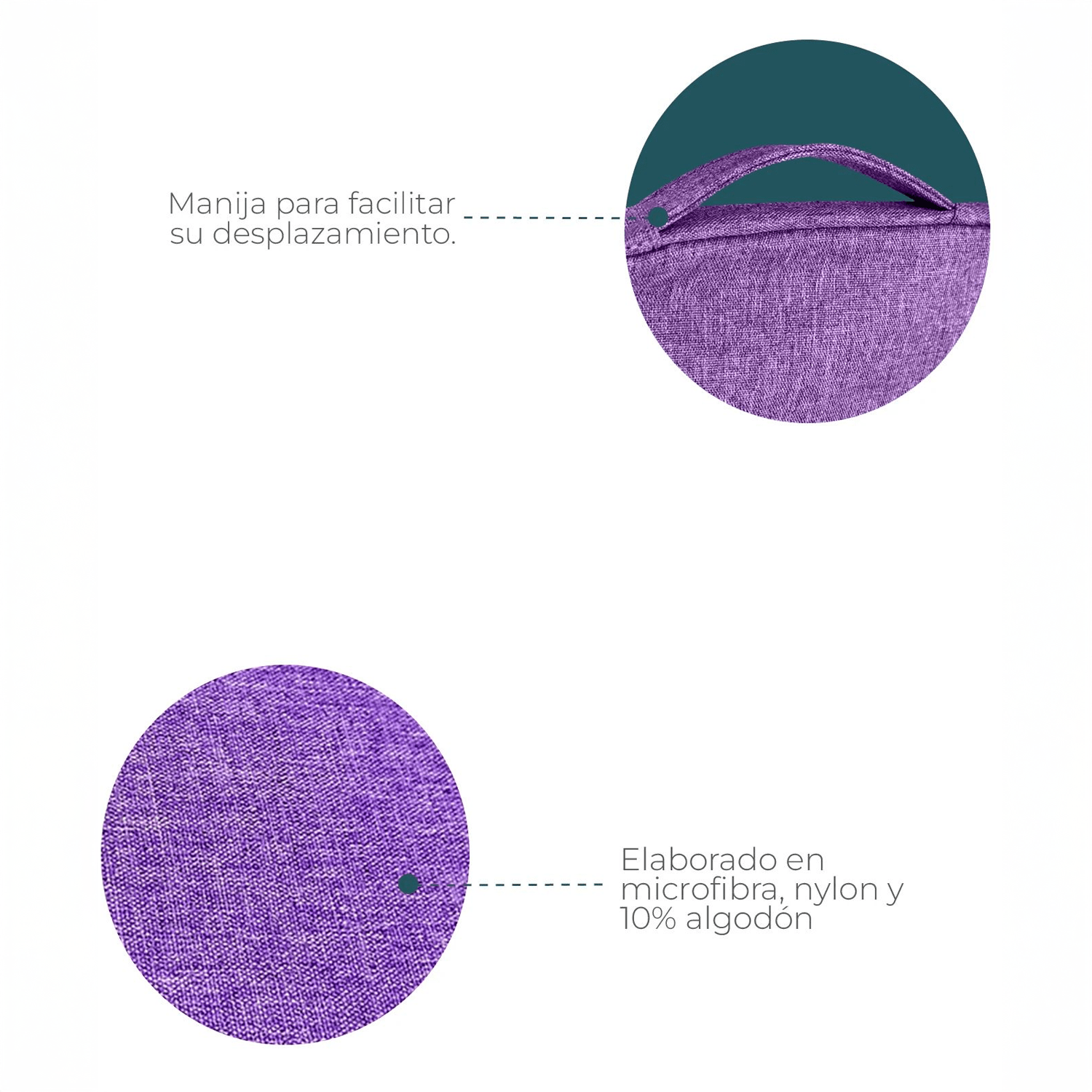 MALETÍN ACOLCHADO 11 in. PURPLE