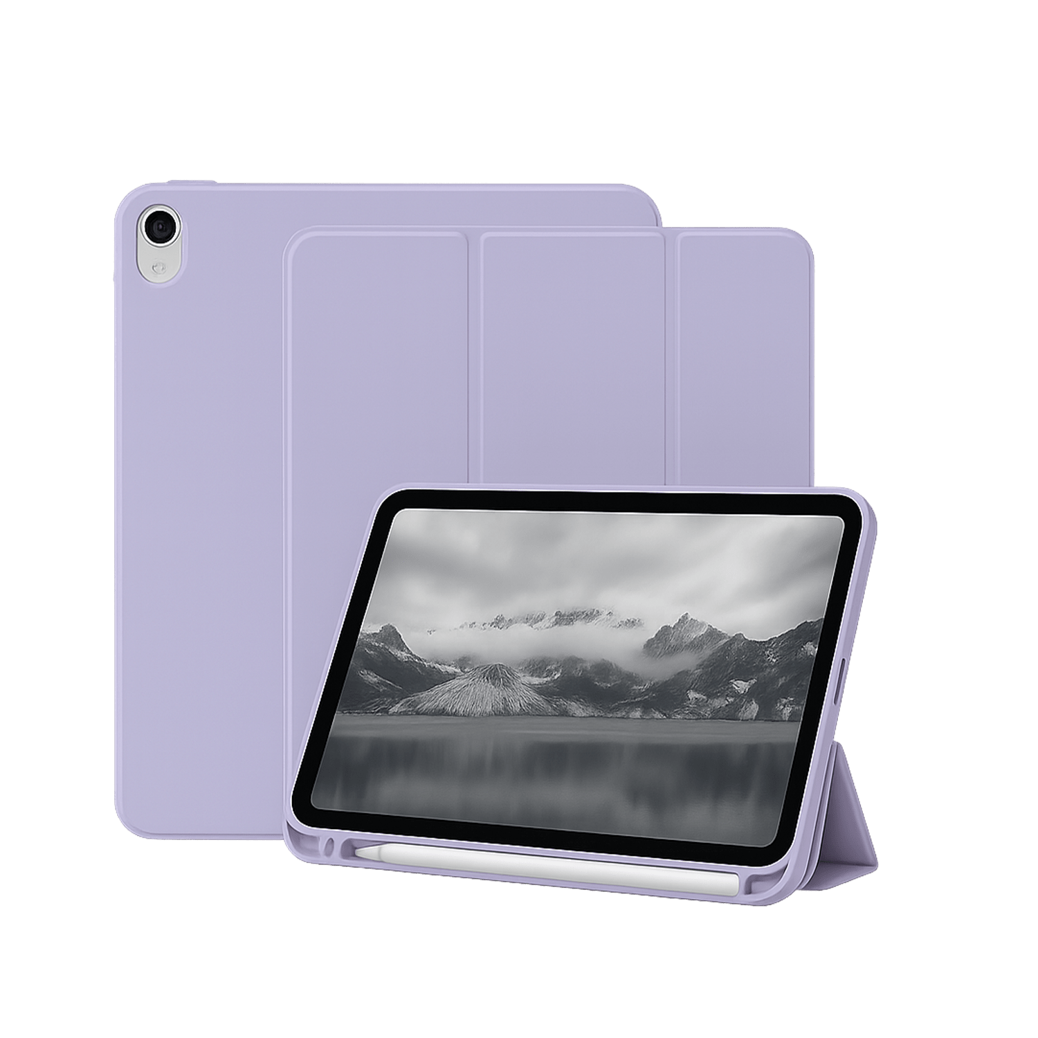 Smart Case con Espacio para Lápiz - SMARTCASE IP AIR 13(2024) LAPIZ NEW LILAC