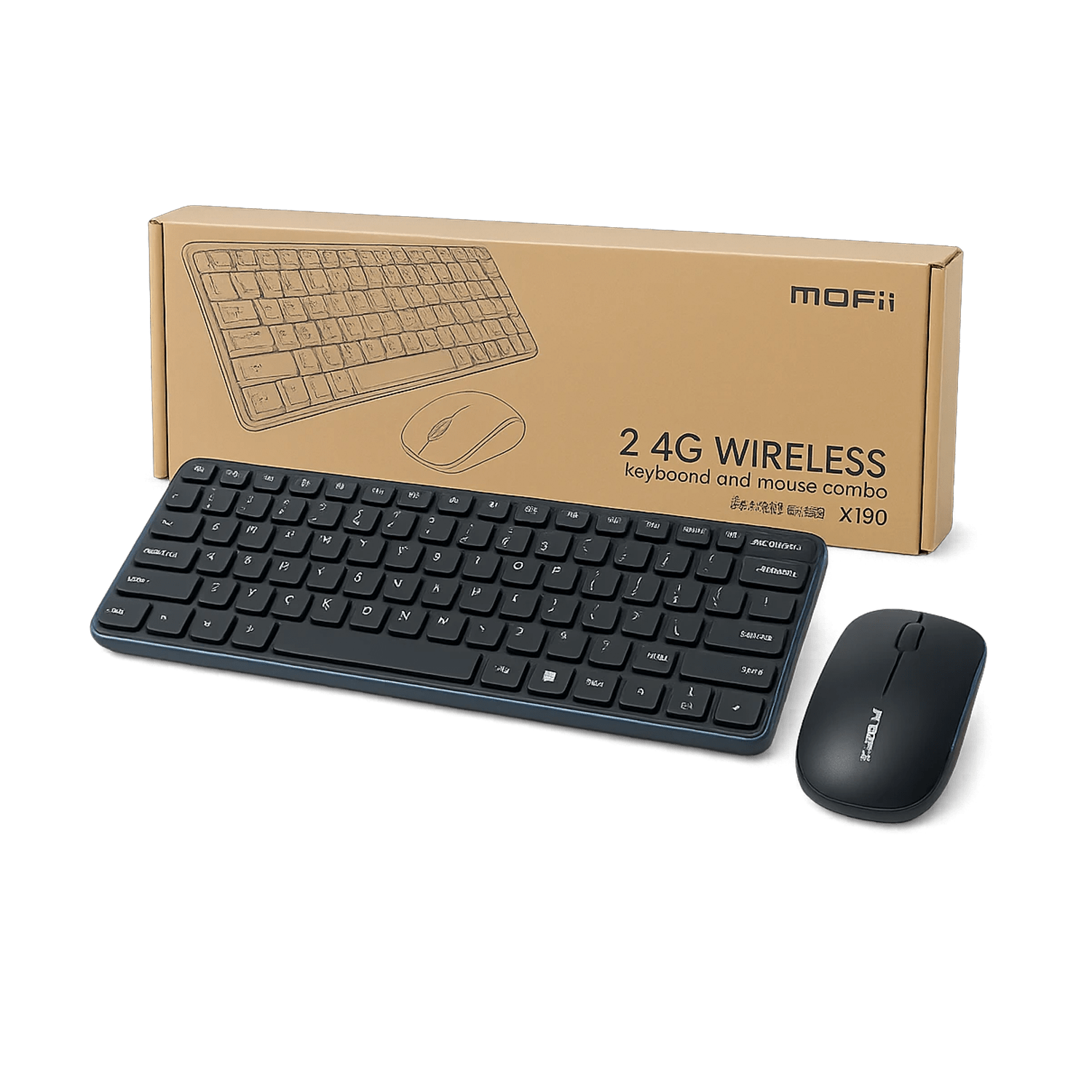 Combo Teclado + Mouse MOFI X190