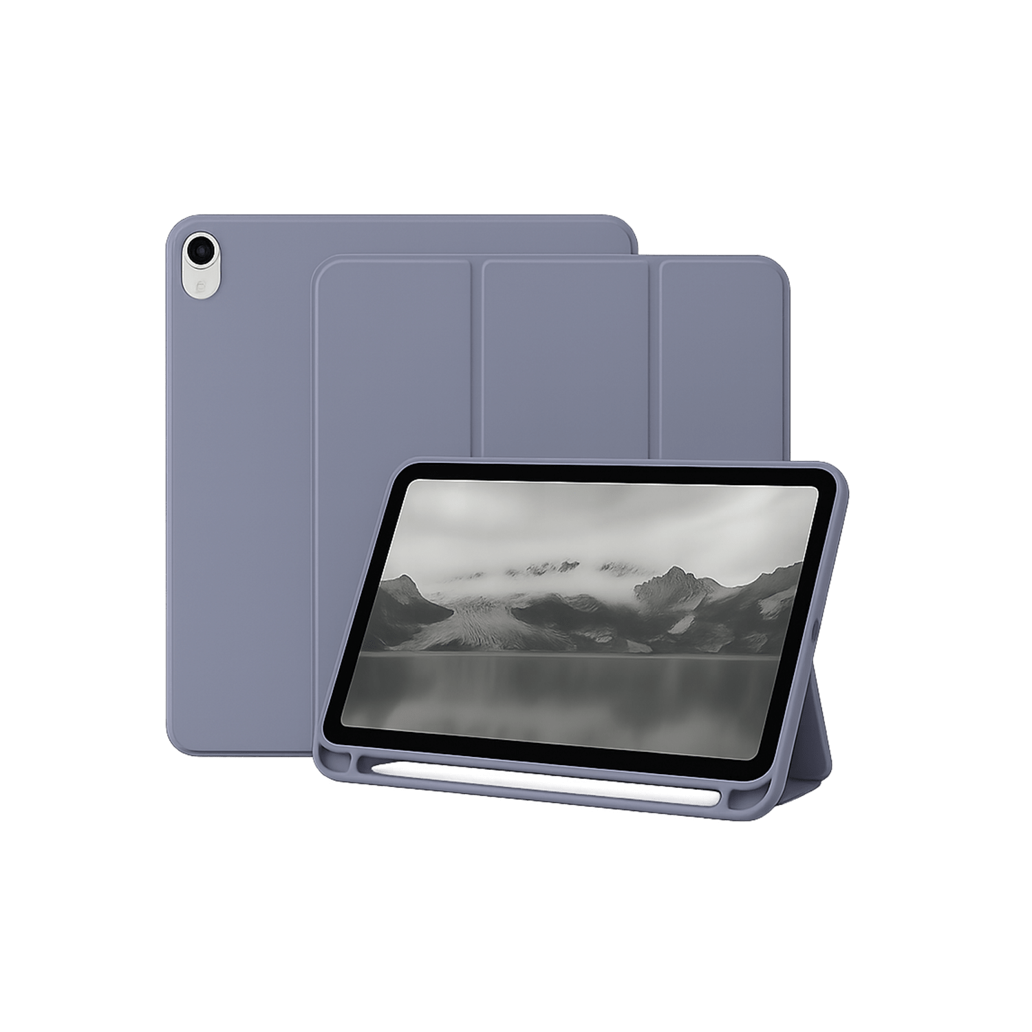Smart Case con Espacio para Lápiz - SMARTCASE S8 LAPIZ LAVENDER GRAY 11 in.