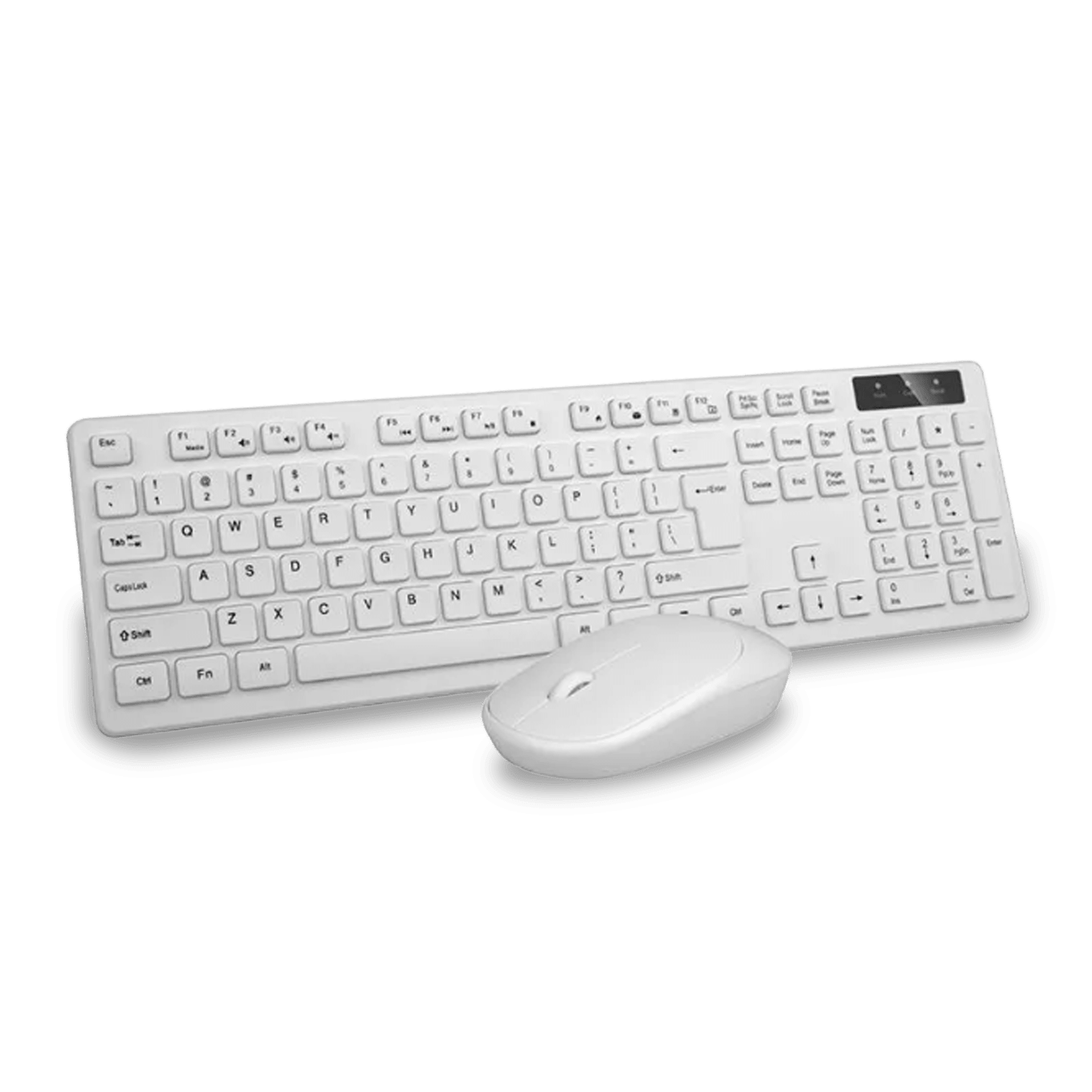 COMBO TECLADO+MOUSE 8875 - COMBO TECLADO+MOUSE 8875 WHITE