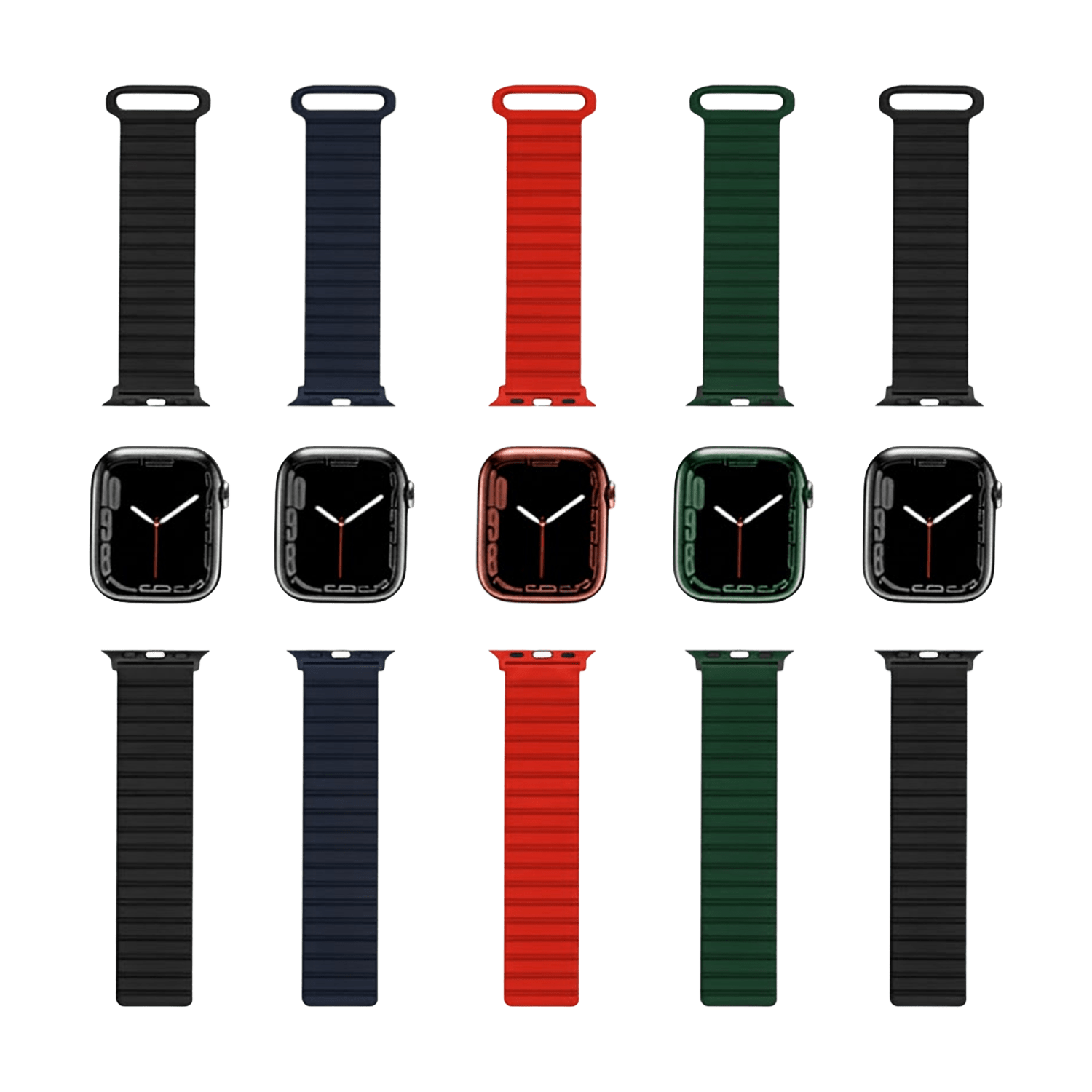 PULSO MAGNETICO SILICONA LOOP STRAP - PULSO MAGNETICO SILICONA LOOP STRAP 38/40/41/42MM