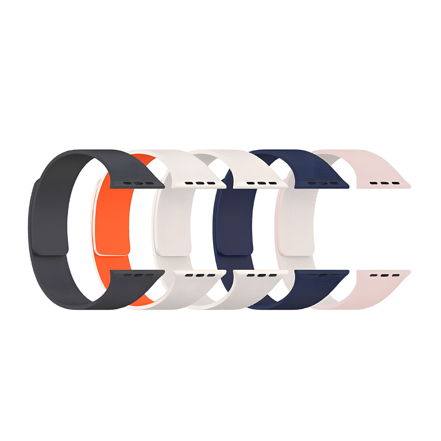 Pulso Deportivo de 22 mm para Smartwatch - PULSO MAGNETICO SILICONA PEBBLED STRAP 38/40/41/42MM