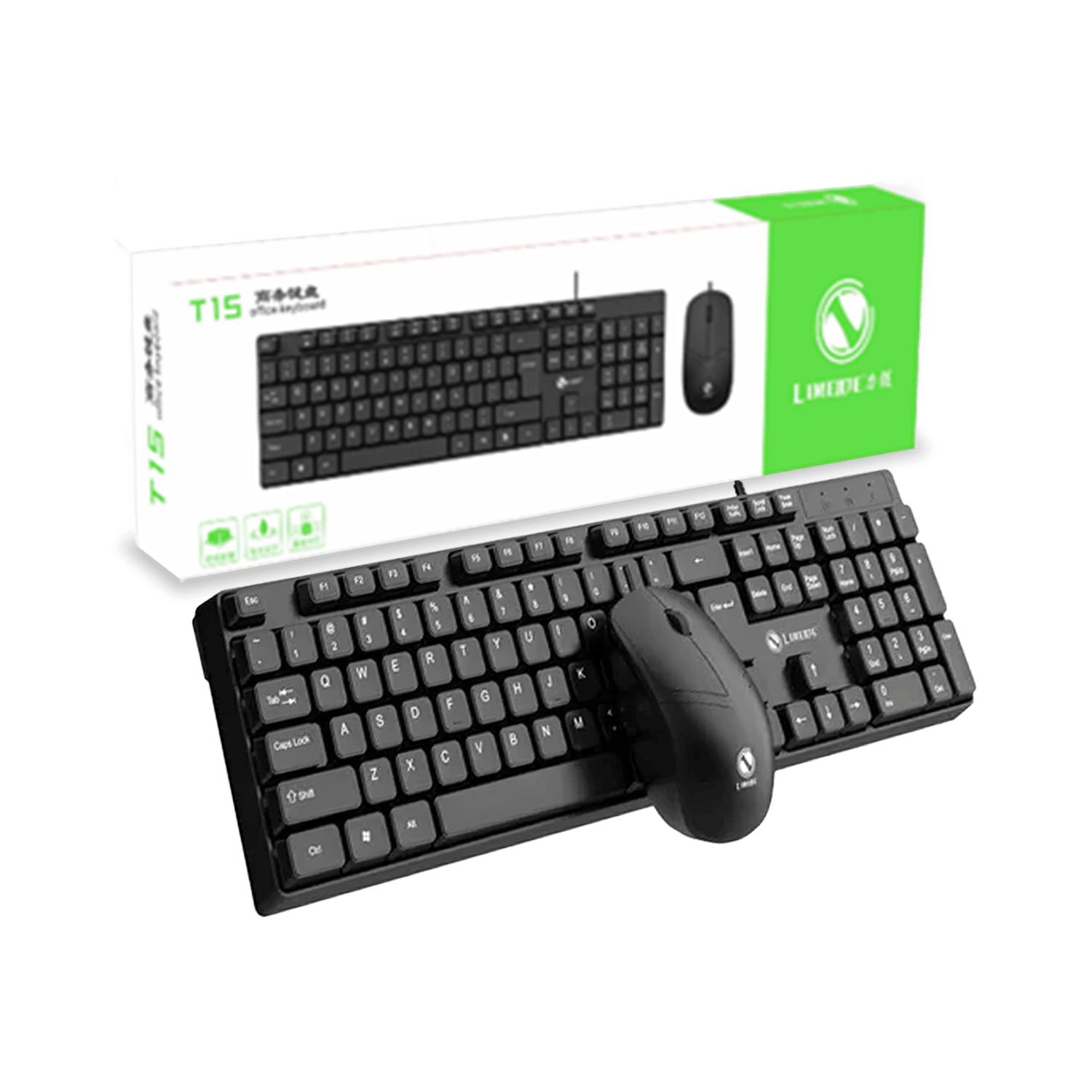 Combo Teclado + Mouse T15