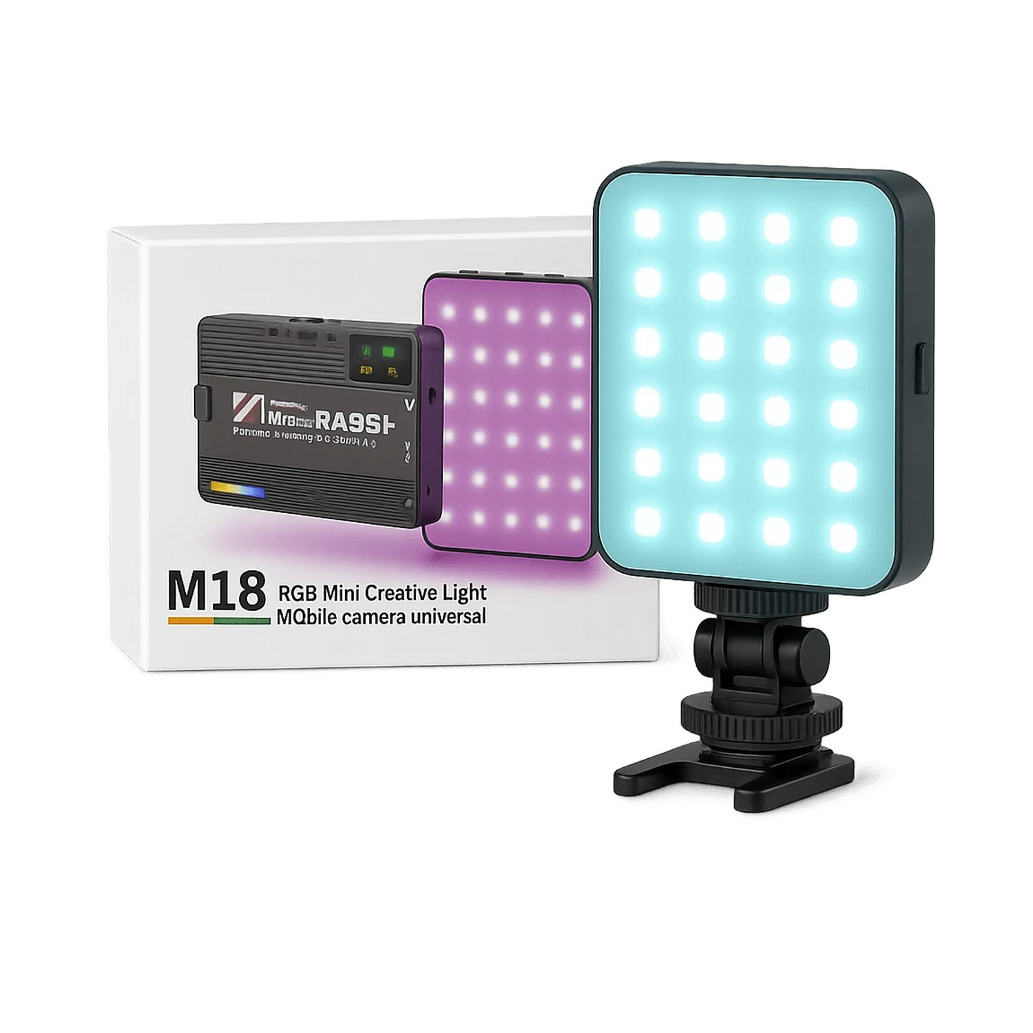 Luz Led para Cámara Portáti RGB M18