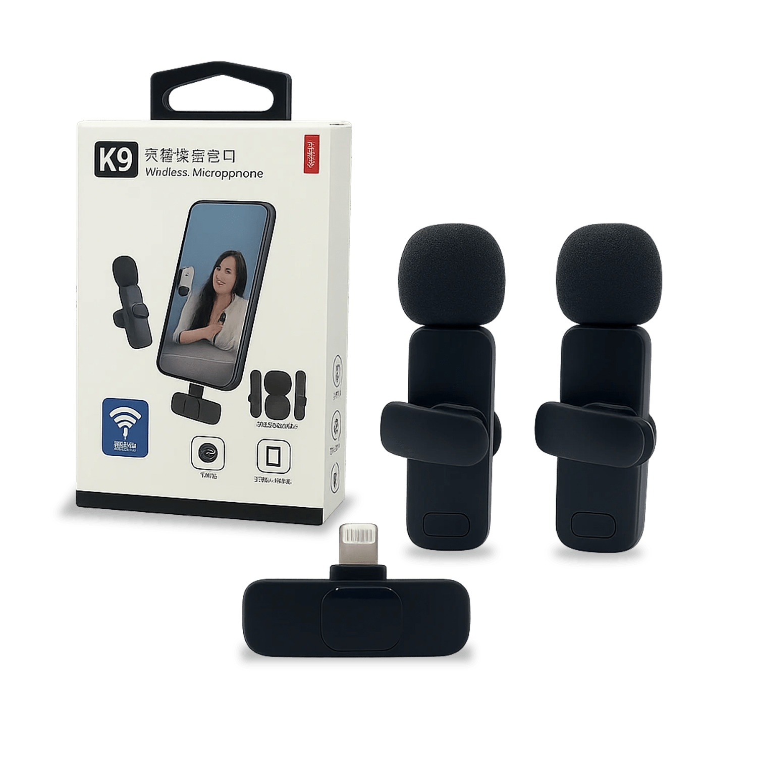 Micrófono Solapa Doble K9 Iph