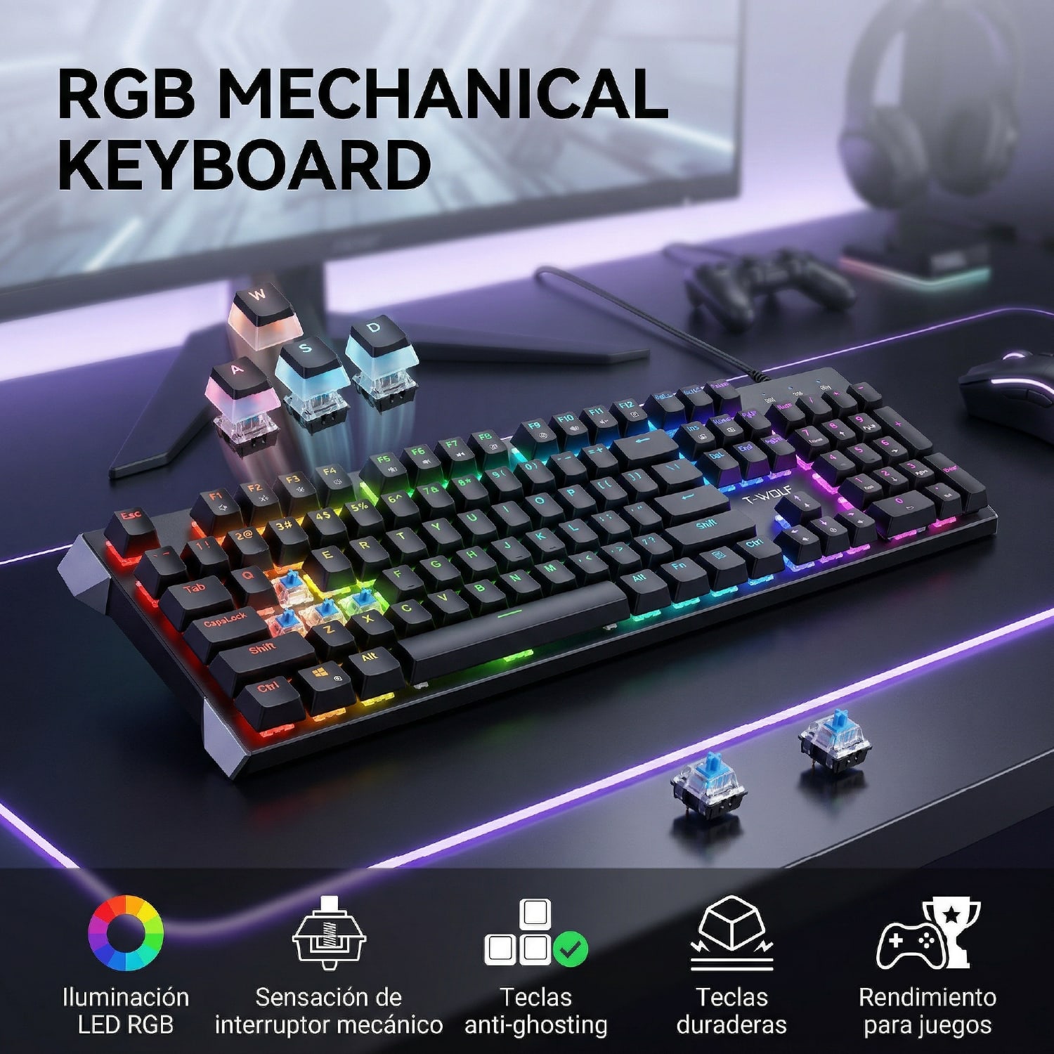 Teclado Mecánico T17