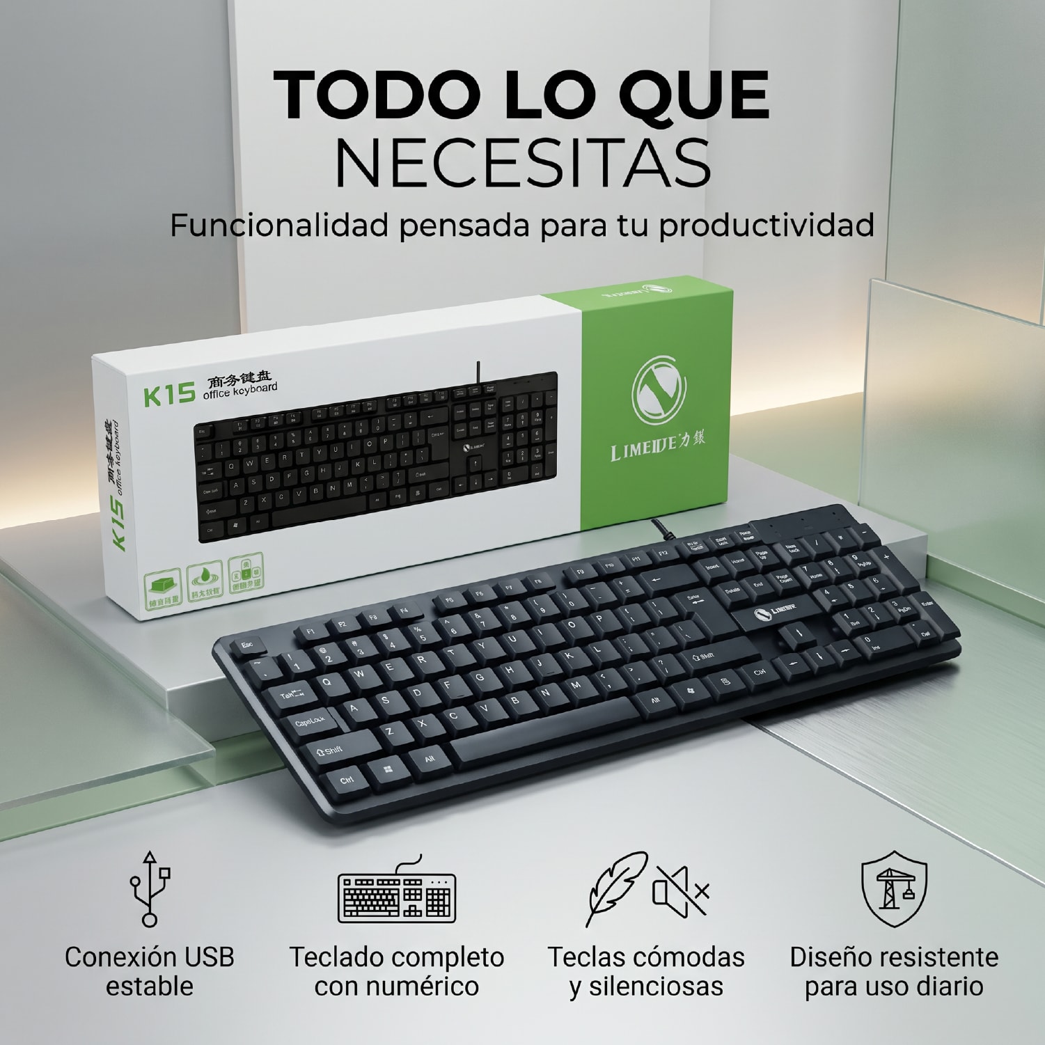 Teclado K15