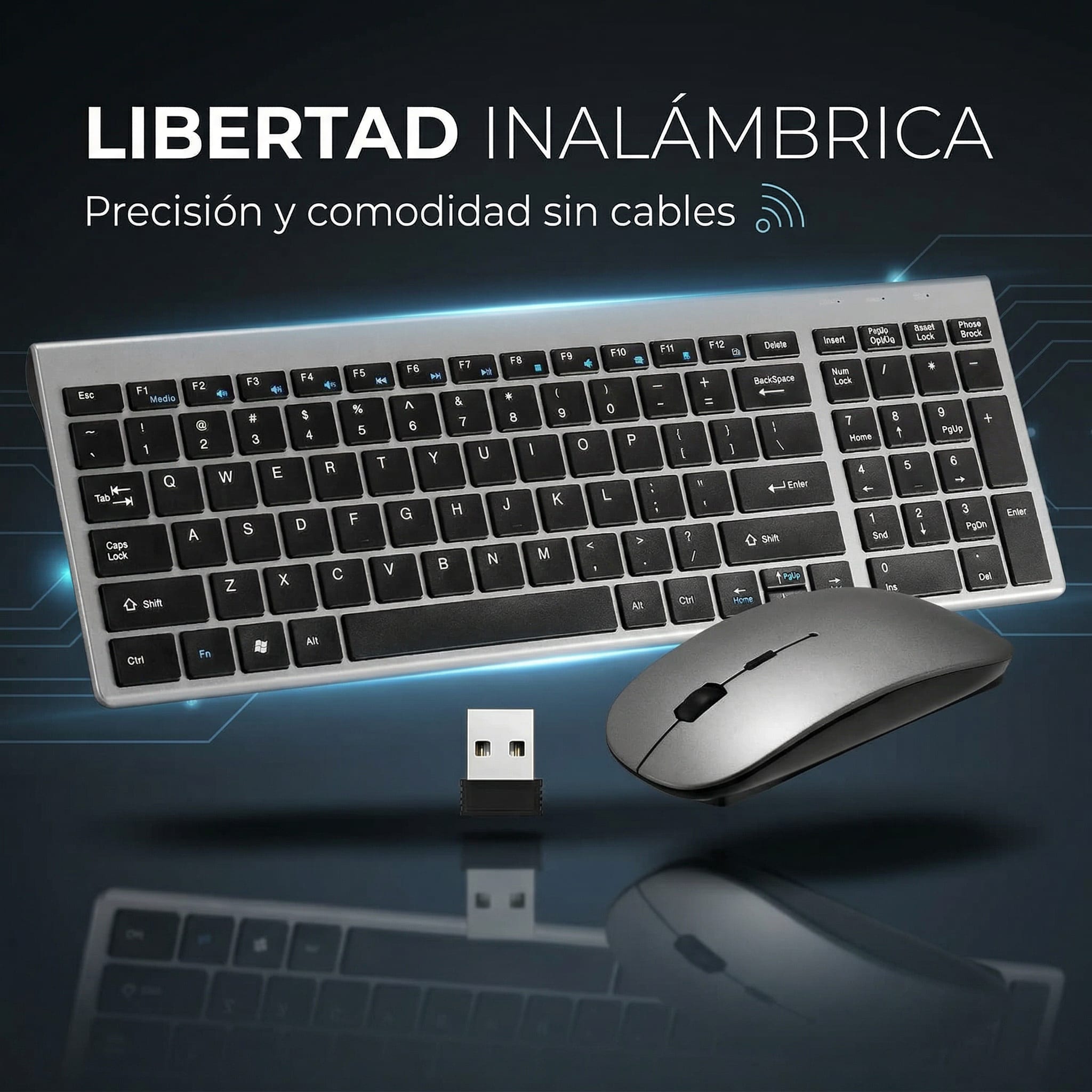 Combo Teclado + Mouse K 109