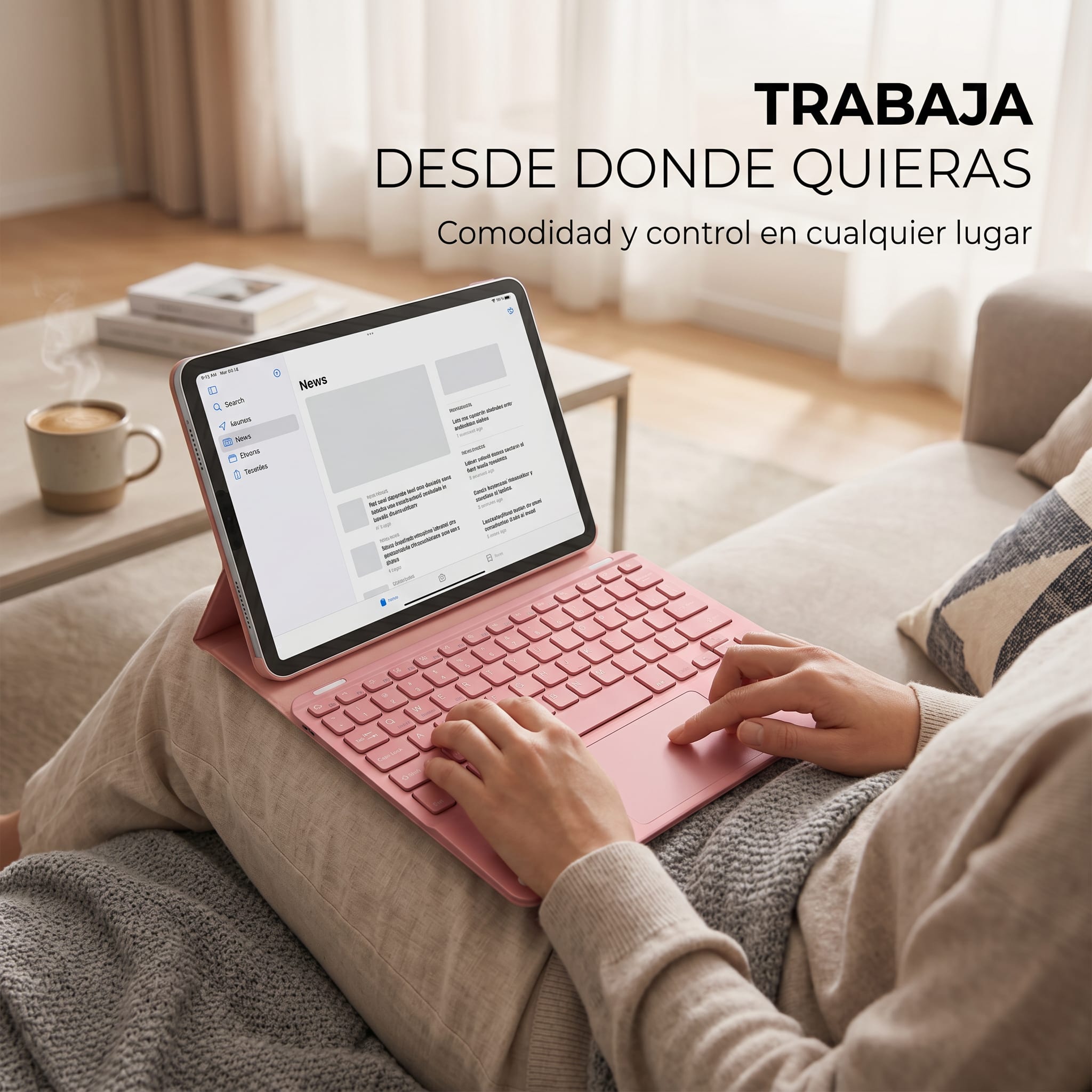 Teclado + Tank Pad 10IN