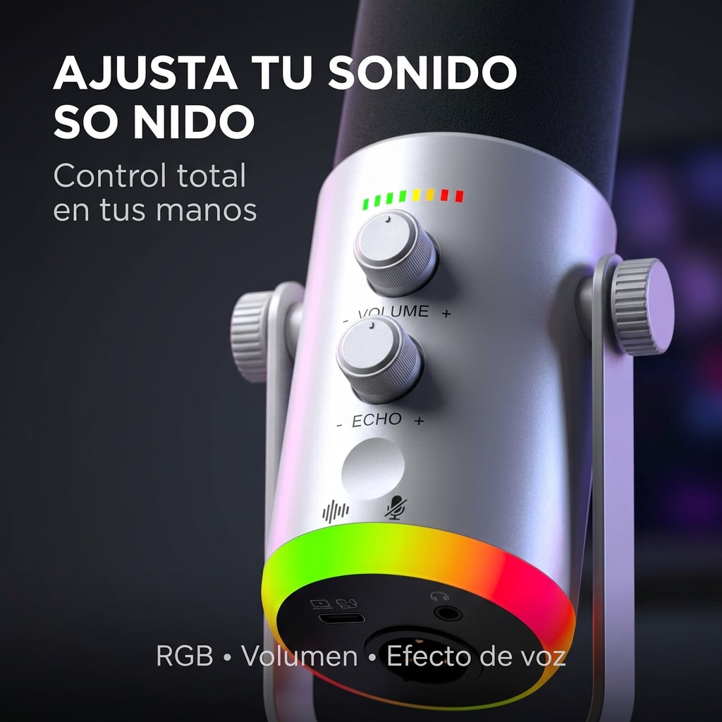 MICROFONO USB/XLR RGB