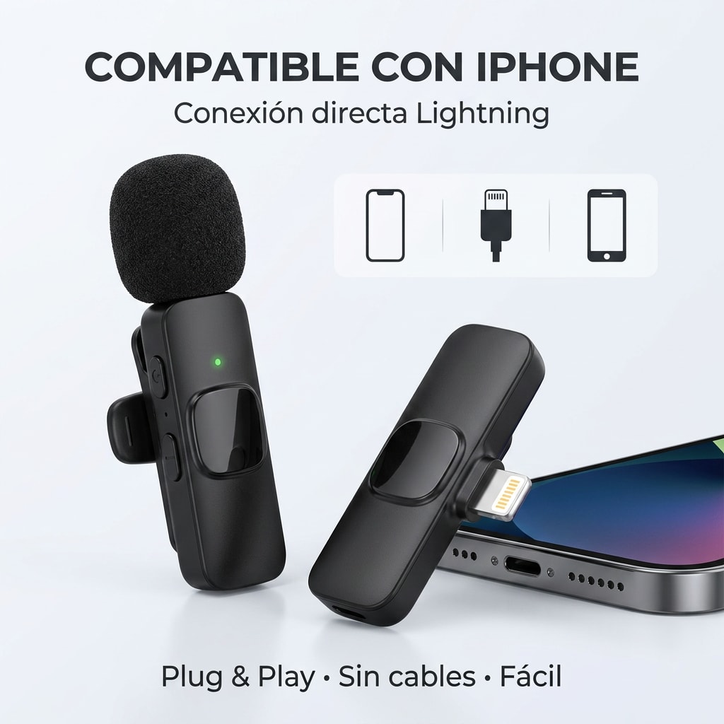 Micrófono Solapa K9 Iph