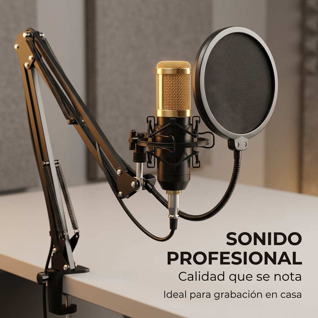 Professional Recording Stan Microphone  BM800+ USB