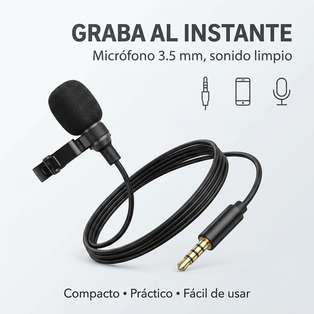 Micrófono Solapa