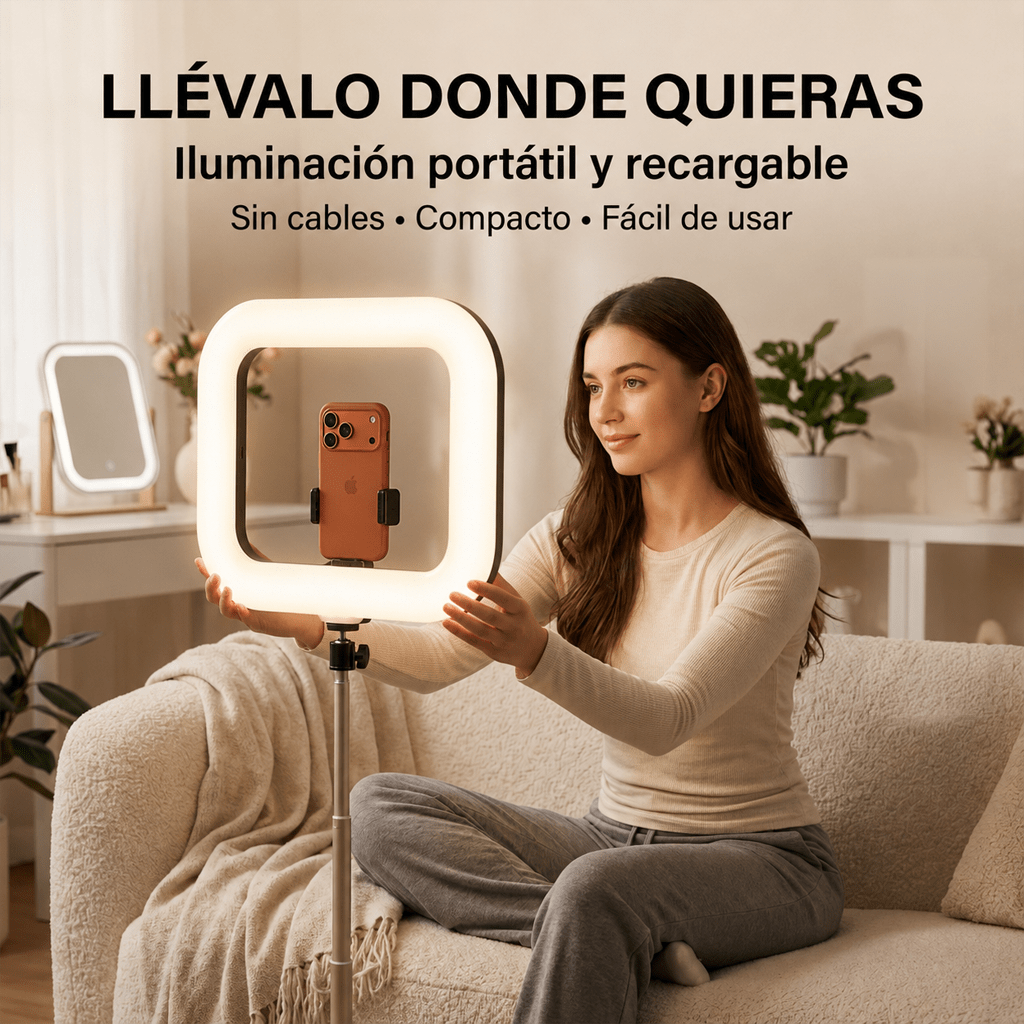 Aro de Luz E-30 Recargable