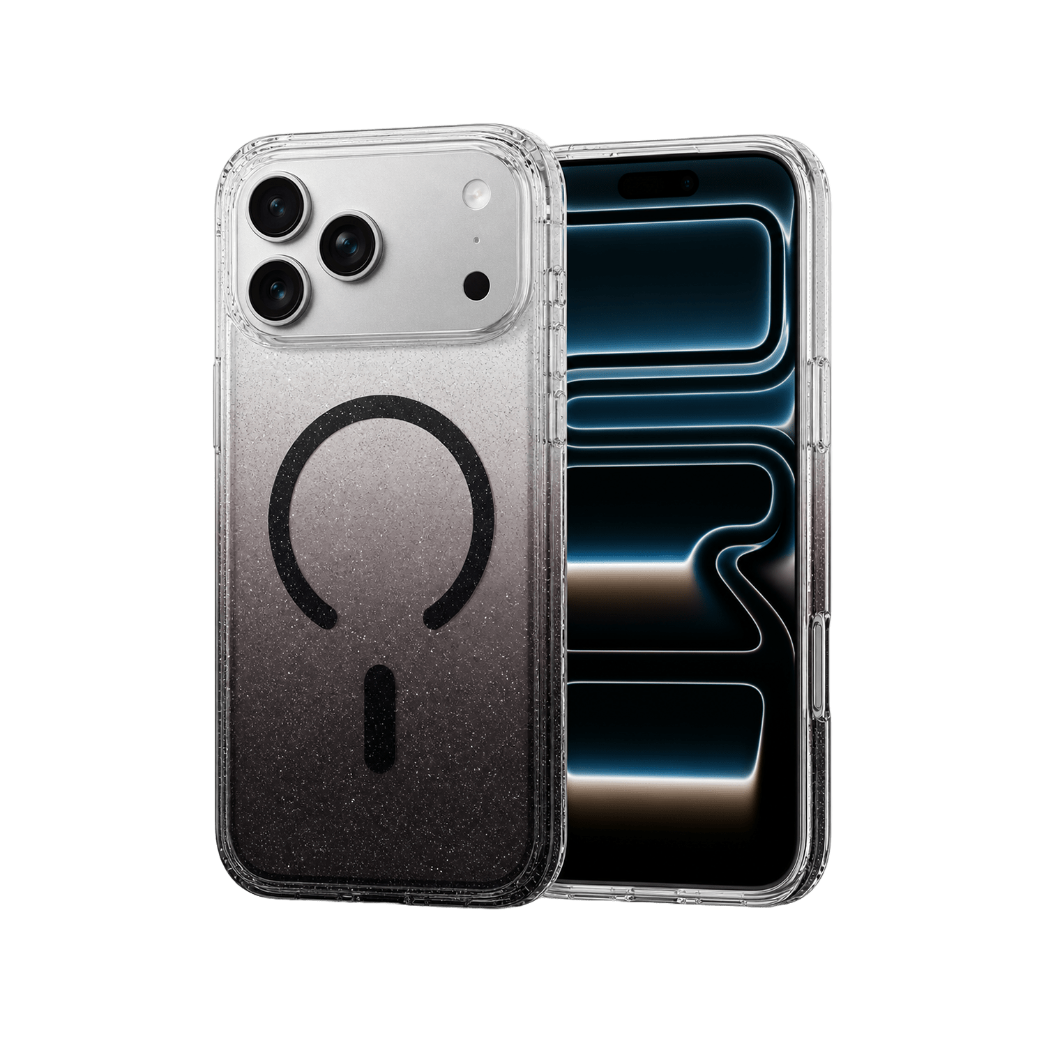 Glow Collection MagSafe Case - Glow MagSafe Case para iPhone 17 Pro – Midnight Black