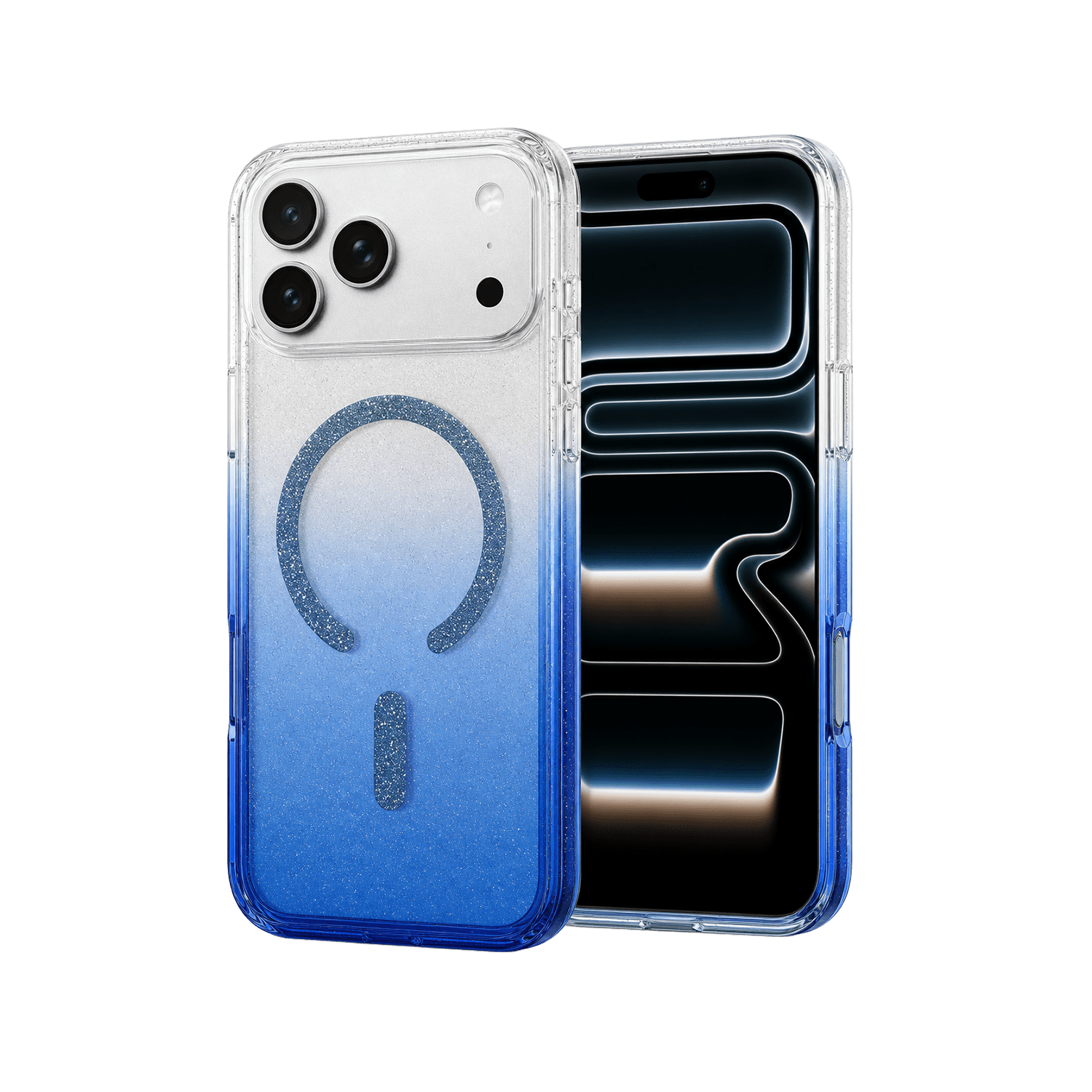 Glow Collection MagSafe Case - Glow MagSafe Case para iPhone 17 Pro – Electric Blue
