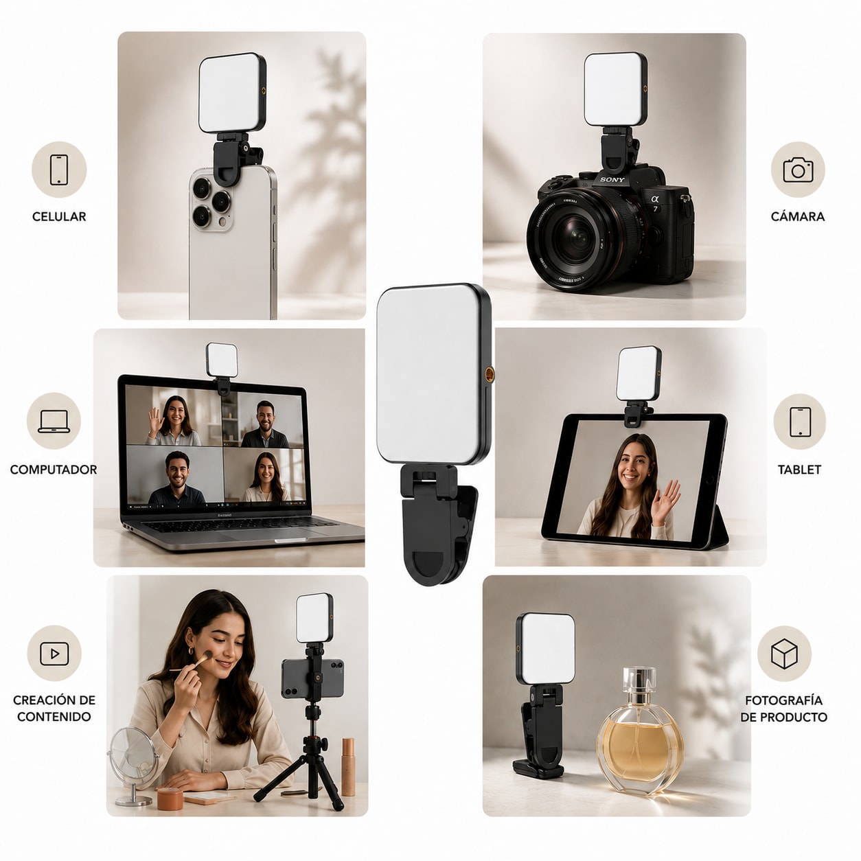 Luz Led para Cámara Portáti W80