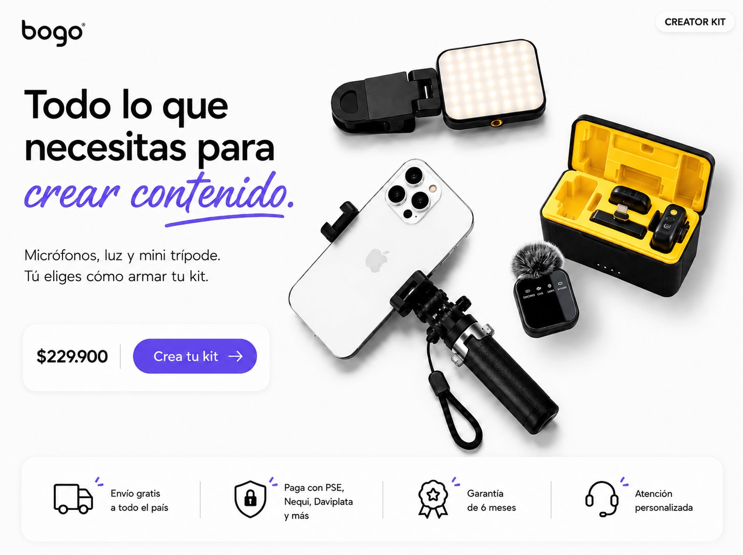 Luz Led para Cámara Portáti W80
