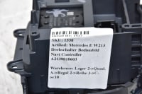 Mercedes E W213  Drehschalter Bedienfeld Navi Controller A2139010603 Bild 6