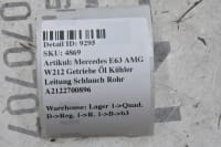 Mercedes E63 AMG W212 Getriebe Öl Kühler Leitung Schlauch Rohr A2122700896 Bild 7
