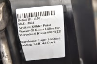 Kühler Paket Wasser Öl Klima für Mercedes S Klasse 600 W221 Bild 7