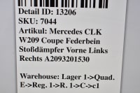 Mercedes CLK W209 Federbein Stoßdämpfer Vorne Links Rechts A2093201530 Bild 6