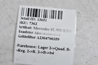 Mercedes SL 500 R230  Roadster Aktivkohlefilter Kohlefilter A2304700359 Bild 6