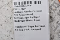 Porsche Cayenne 958 Achsschenkel Schwenklager Radlager Radträger Hinten Links Bild 6