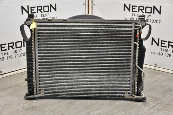 Mercedes SL S CL 300 280 350 R230 W220 W215 Kühler Paket Wasser Öl Klima Lüfter