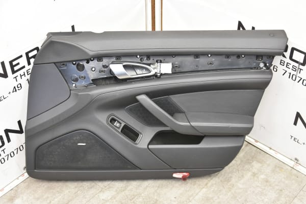 Porsche Panamera 970 Türverkleidung Verkleidung Schwarz Vorne Rechts 97055572200