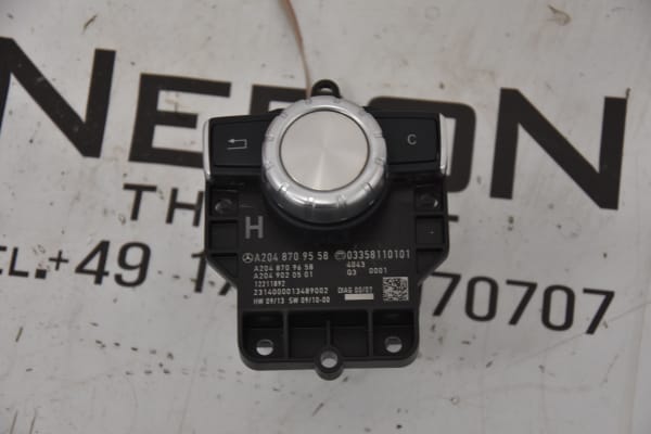 Mercedes W204 X204 W207 W212 Drehschalter Bedienfeld Navi Controller A2048709558