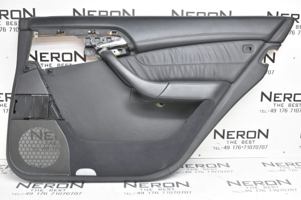 Mercedes S W220 Lang Türverkleidung Türpappe Schwarz Hinten Rechts A2207301063