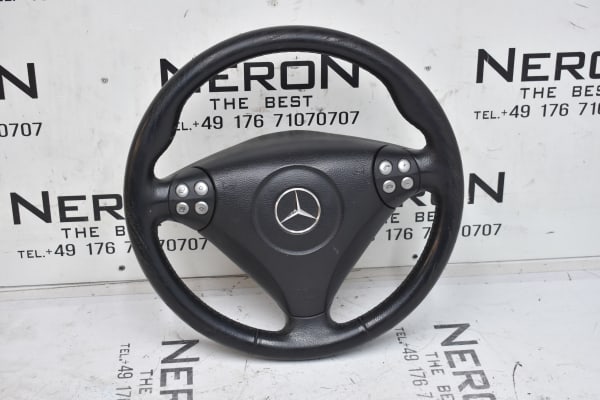 Mercedes SLK R171  Lenkrad Leder Multifunktion  Schwarz A1714600403